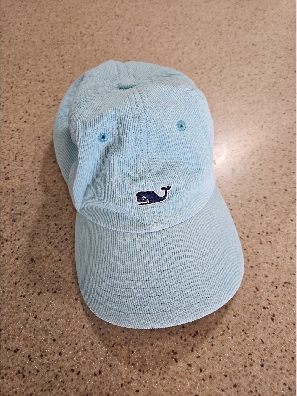 Vineyard Vines Light Blue Corduroy Baseball Cap
